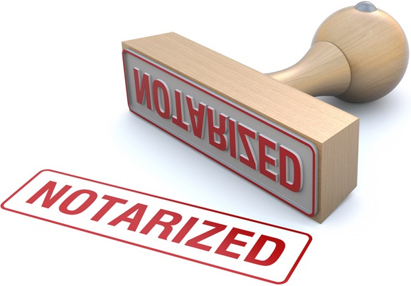 notarized stamp